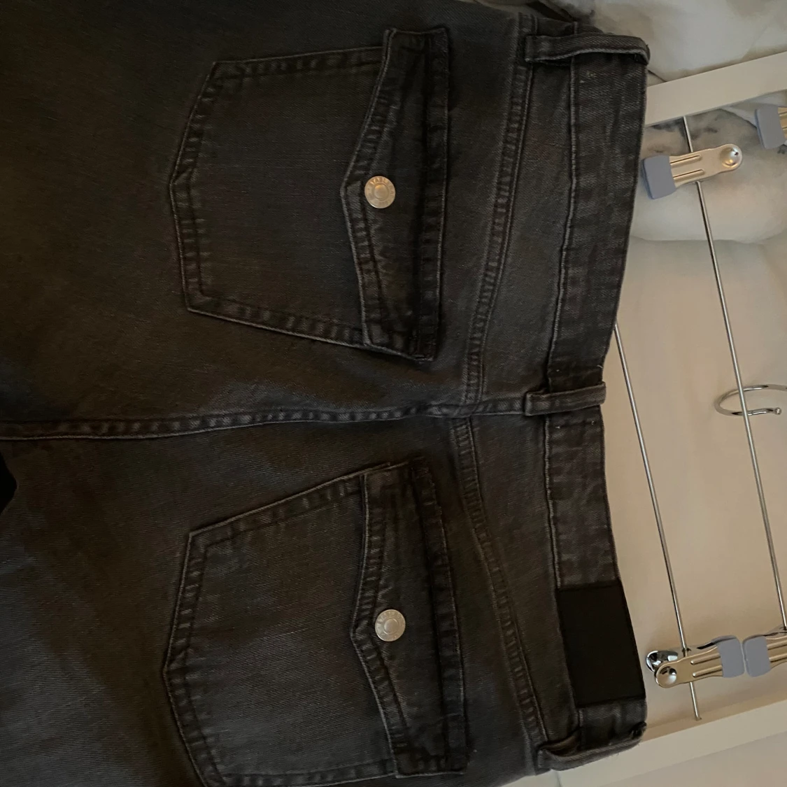 Grå Bootcut jeans  - 90