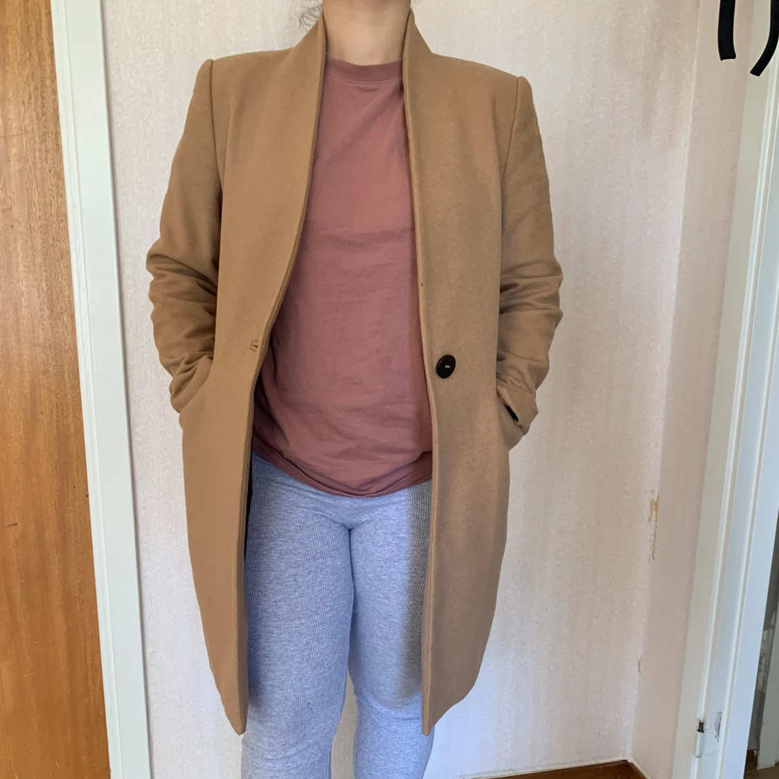 100% Ullkappa MNG | Mango | Ytterplagg Dam Jacka TjejKläder - 91