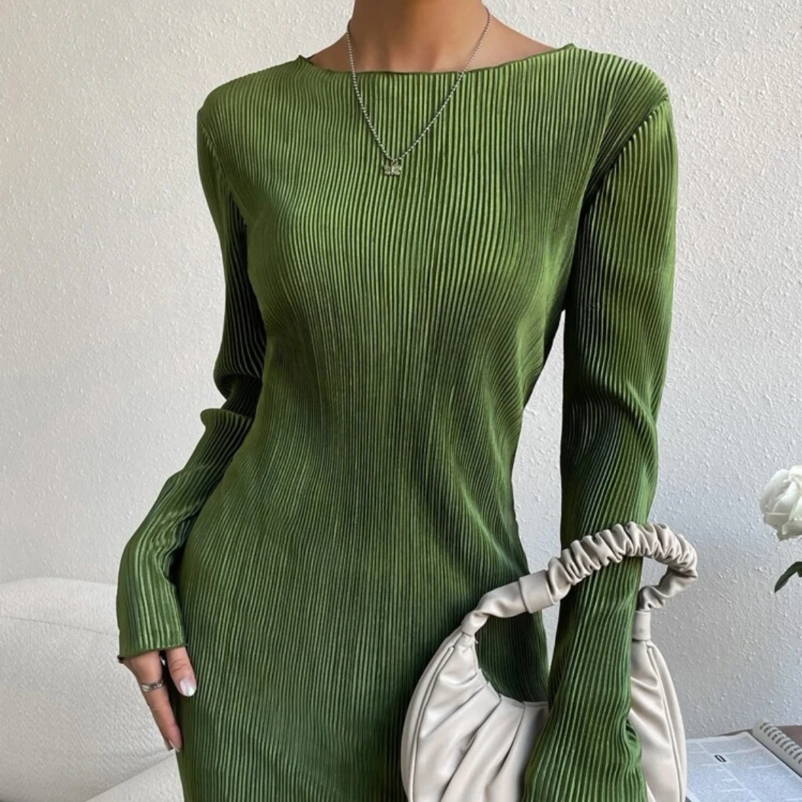 Grön klänning  - 90