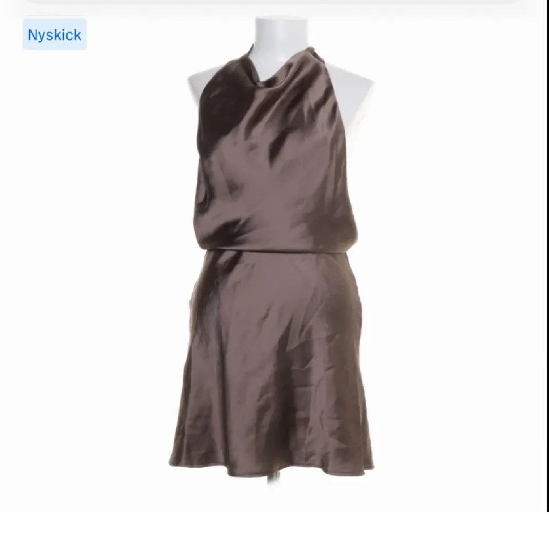 Klänning zara satin