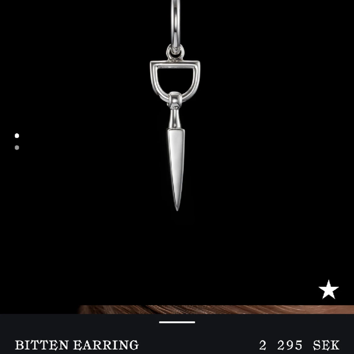 Maria Nilsdotter örhängen  - 90