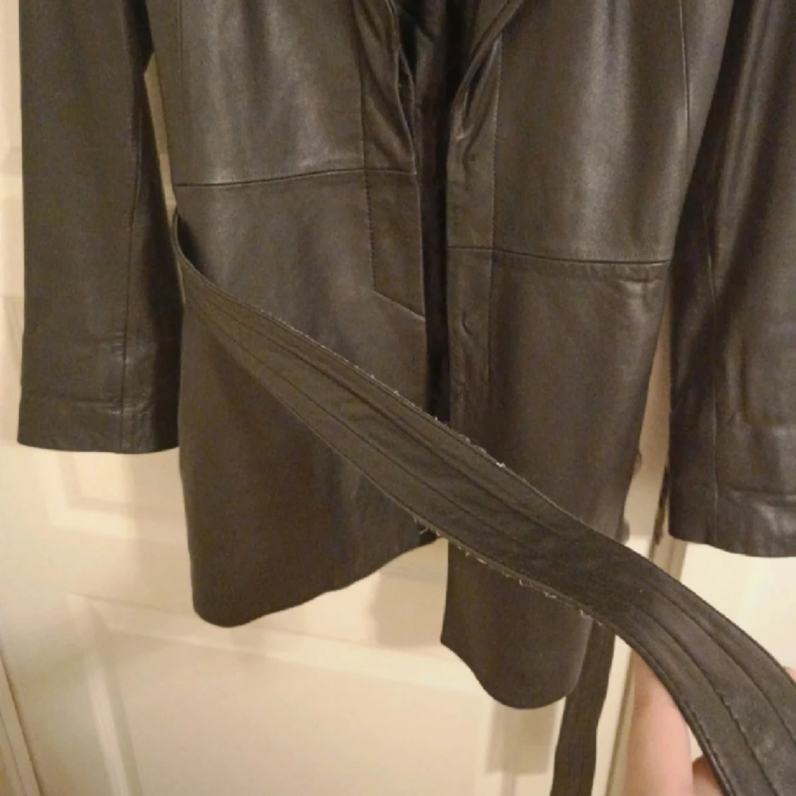 Mango trenchcoat/kappa i skinn - 90