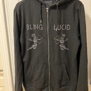 Zip up hoodie - Säljer nu min bling lucid hoodie då jag inte använder den. Väldigt bra skick, har bara använt den 5 gånger, pris kan diskuteras vid snabb affär