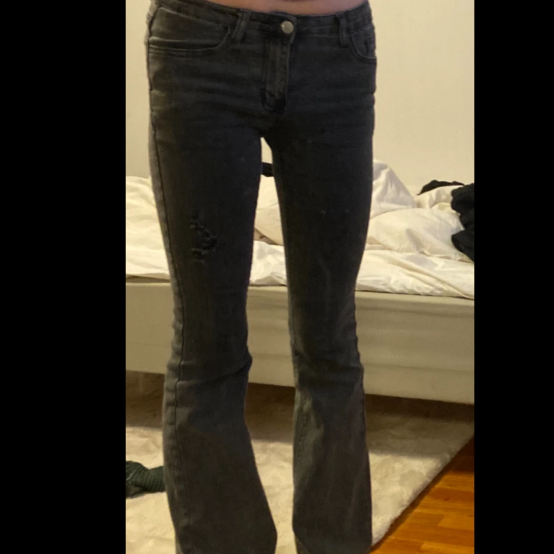 Lågmidjade bootcut jeans - 90