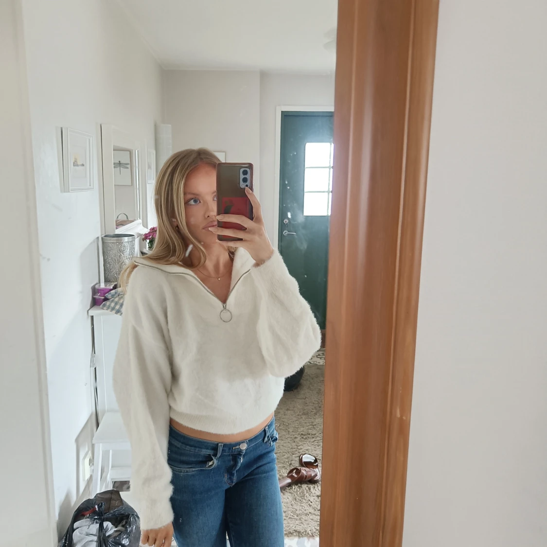 Mysig tjocktröja  - 90