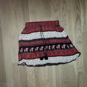 Boho kjol - Elefantmönster