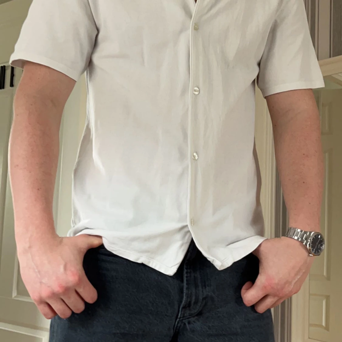 Mysig vit skjorta 