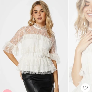 Spets blus  - Jätte fin blus, aldrig använd och prislapp kvar💗Tryck gärna på köp direkt😊