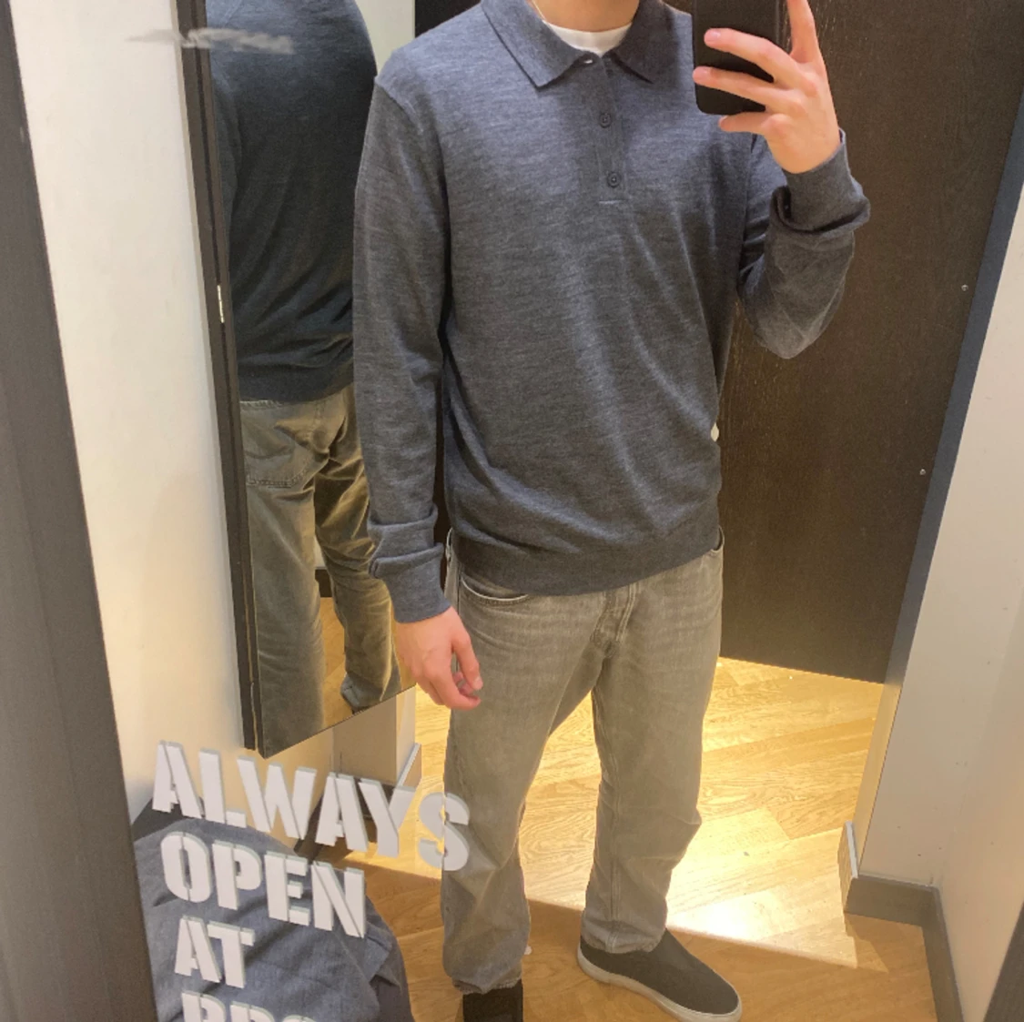 Långärmad piké riley - 90