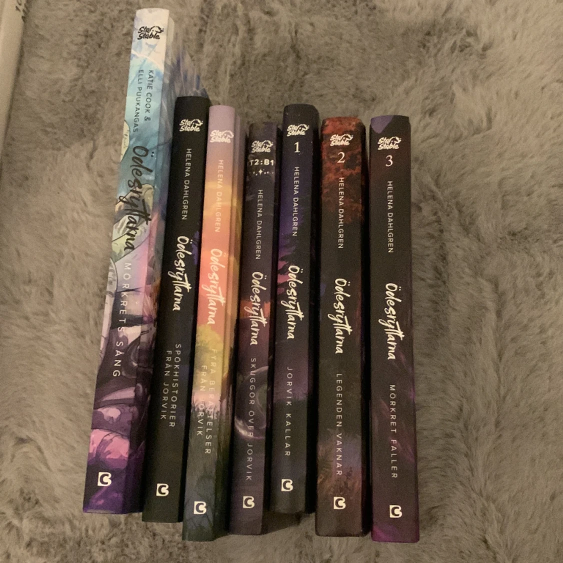 Sju ödesryttarna böcker - 90