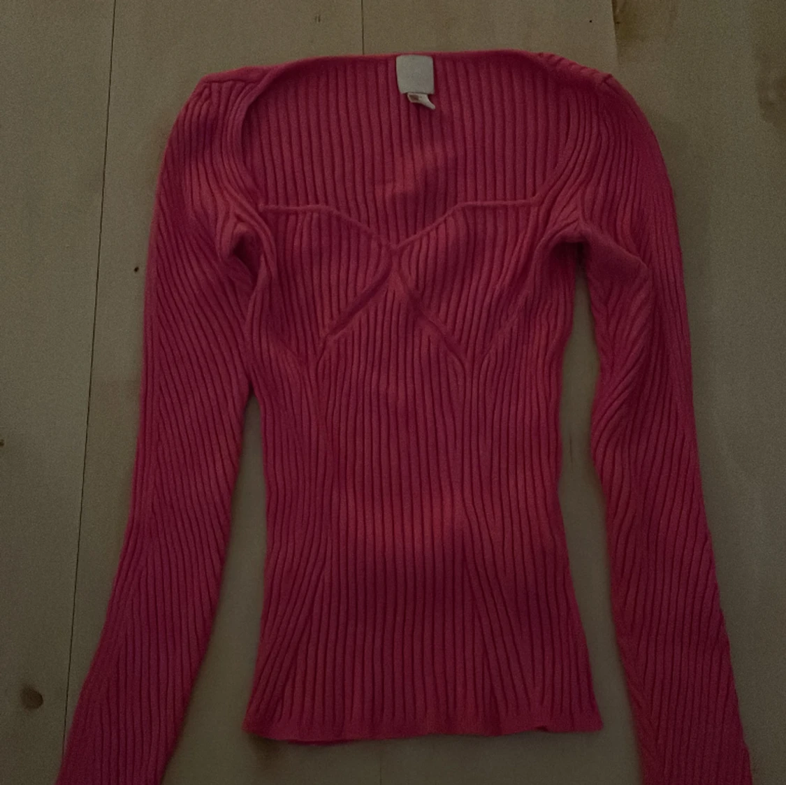 Rosa långärmad tröja  - 91