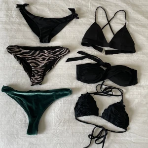 Bikinidelar - Massa olika bikinidelar. Alla passar storlek XS-S. Alla i fint skick! 30 kr styck eller mindre om man köper fler🤍
