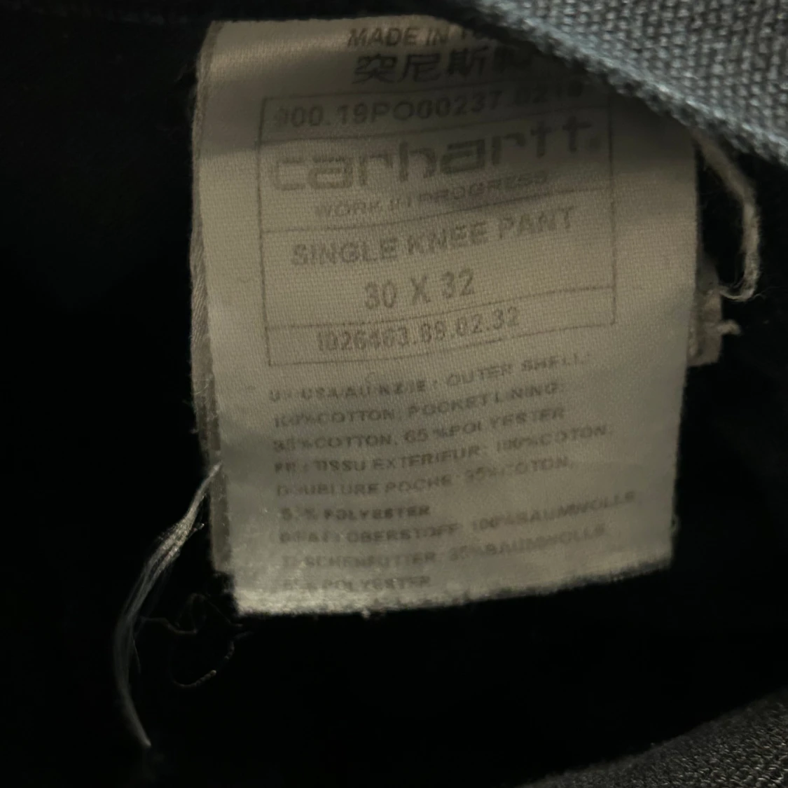 Carhartt WIP Single Knee Pant - 92