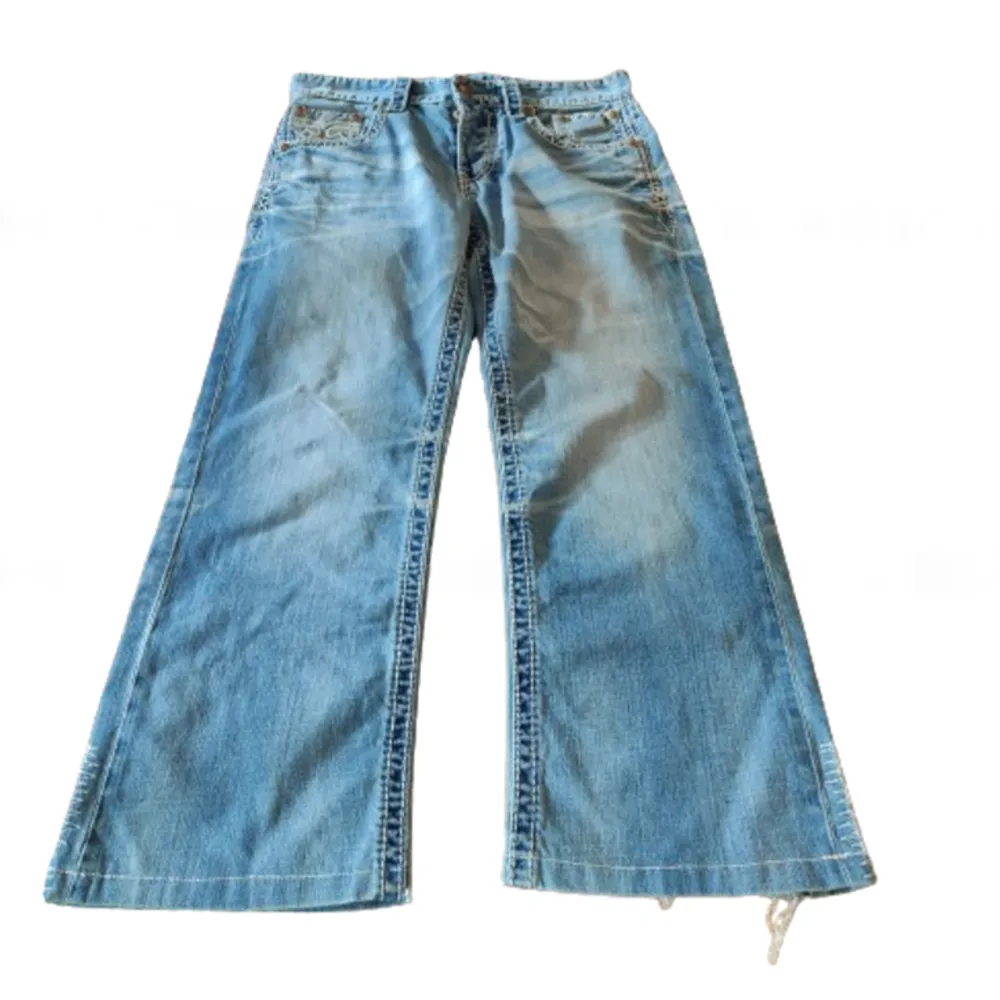 suuuuper feta olimp jeans size 33, bootcut Dorian modell. Jeans & Byxor.