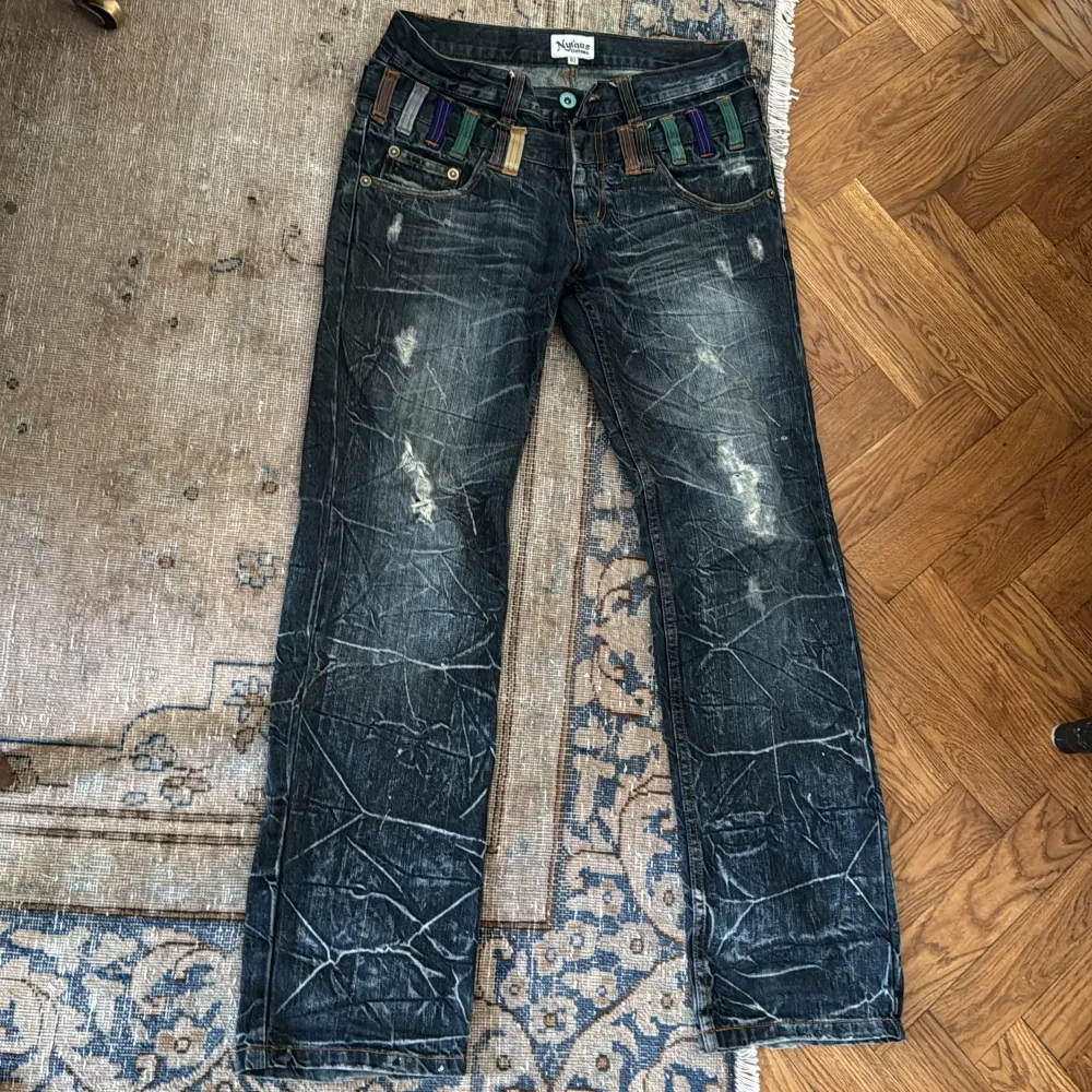 Evisu reworked jeans W31/L32. Jeans & Byxor.
