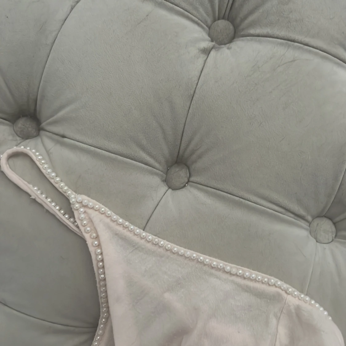 Linne med pärlor - 90