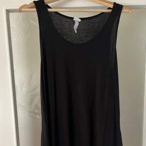 En fin svart klänning i storlek M, lagom i storlek, säljs då jag inte kommer ha användning av den.