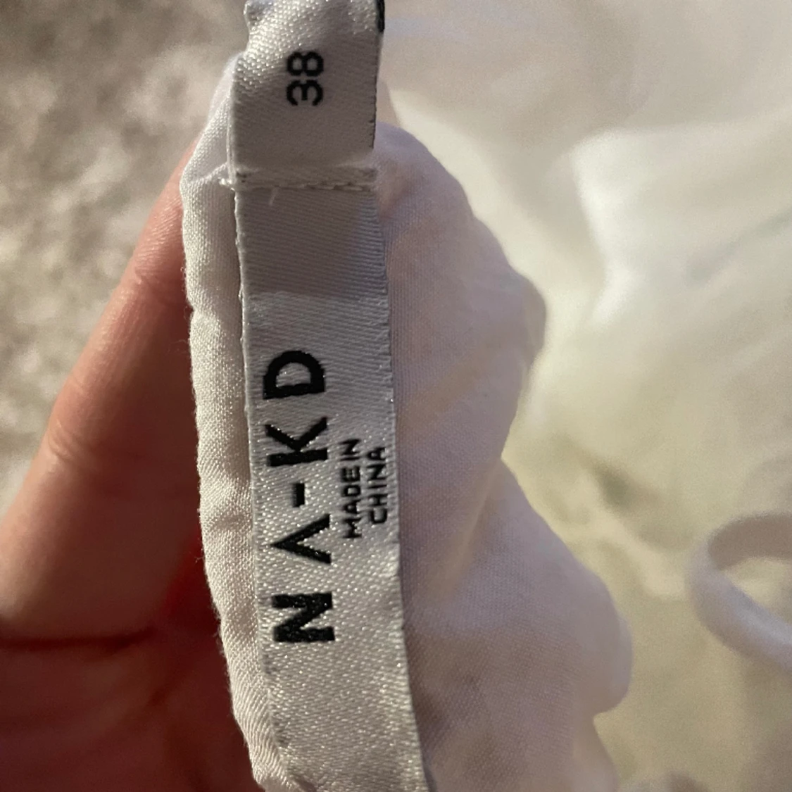 Vit klänning, NA-KD - 91