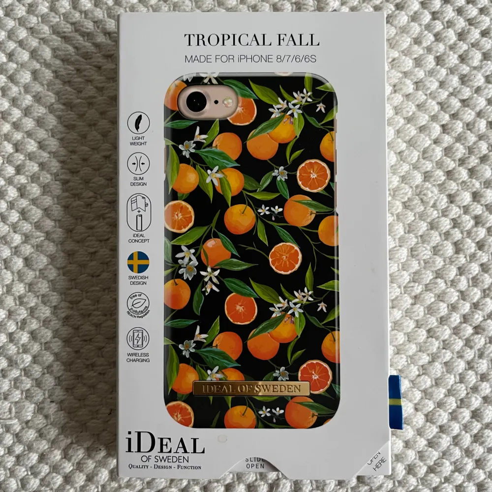 Mobilskal i använt skick. Iphone 8🍊🍊. Övrigt.