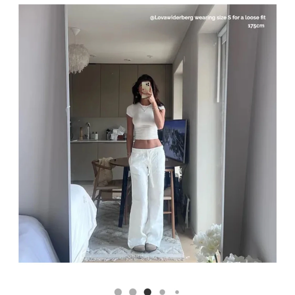 Alobha linnebyxor  - 92