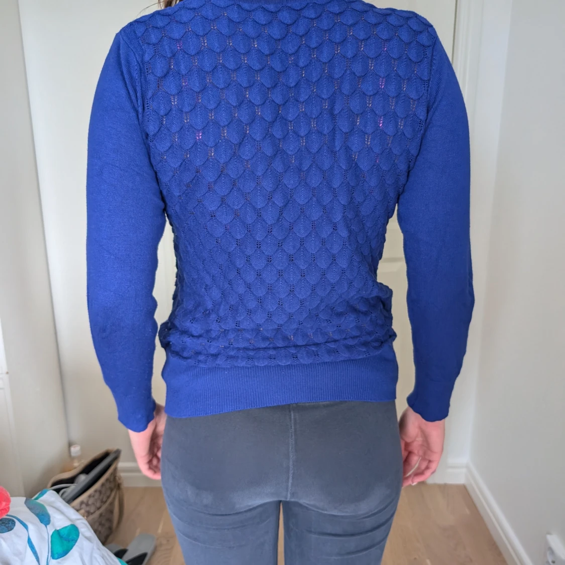 Fin långärmad med design - 90