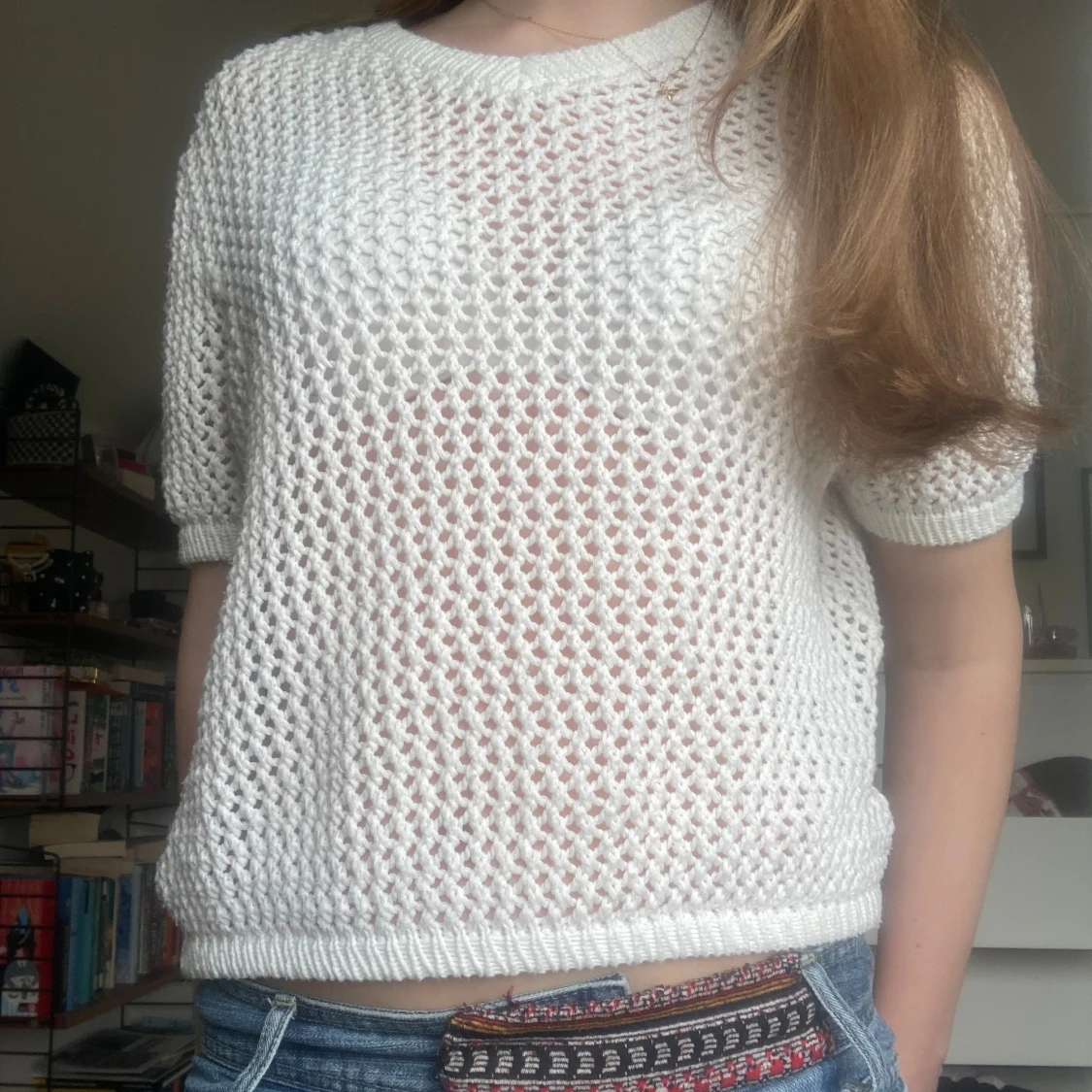 Söt stickad topp