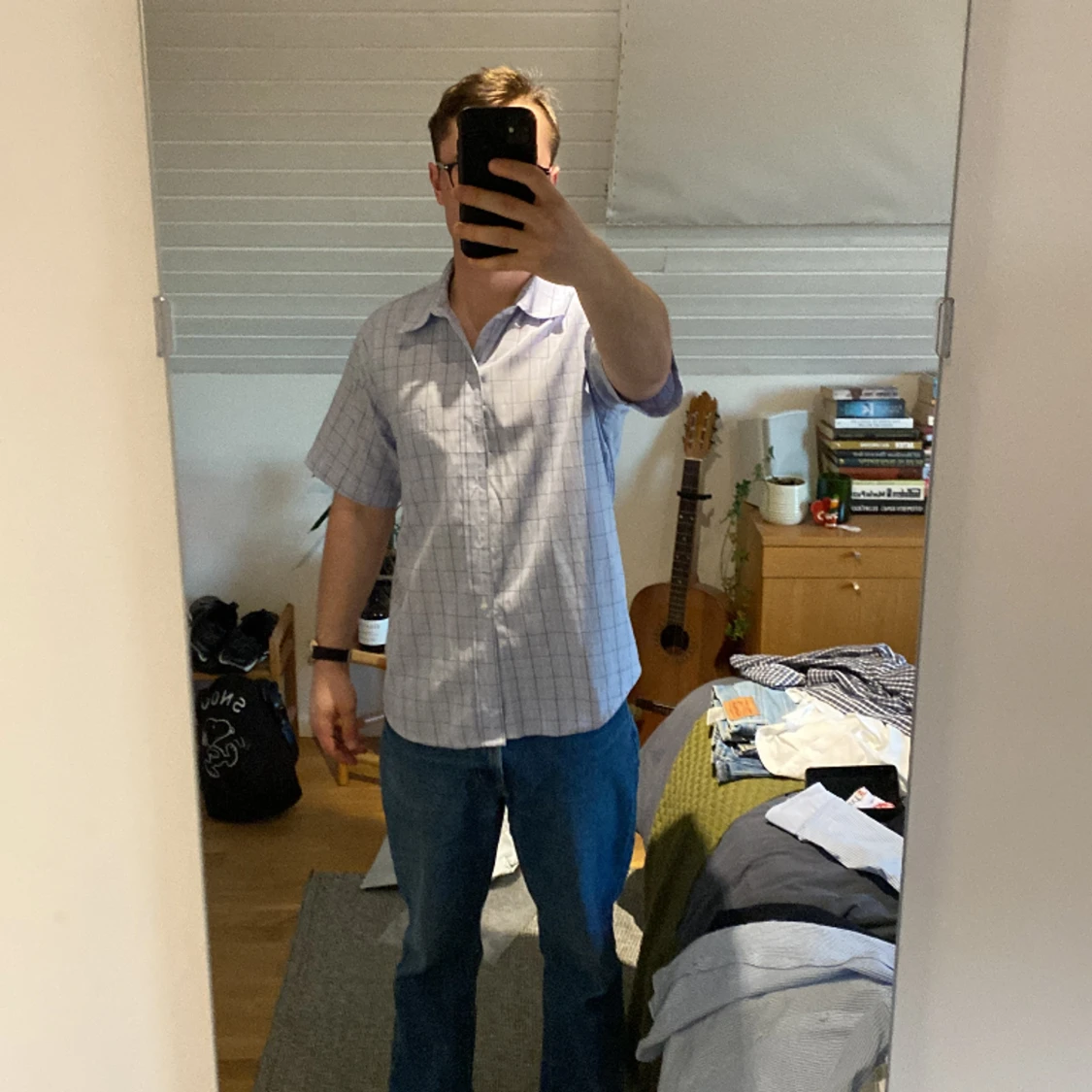 Skjorta kortärmad  - 90