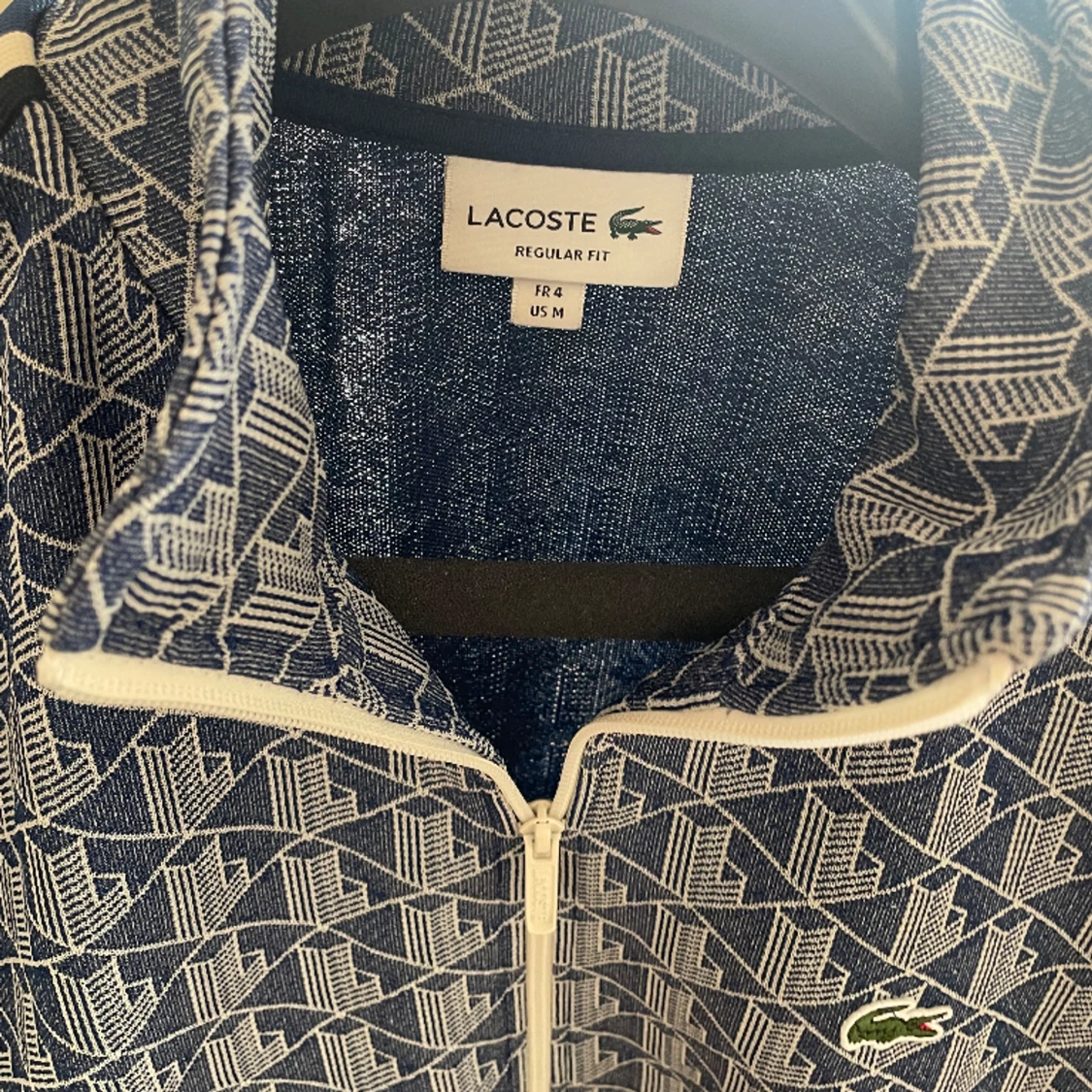 LACOSTE MONOGRAM TRACK JACKET - 91