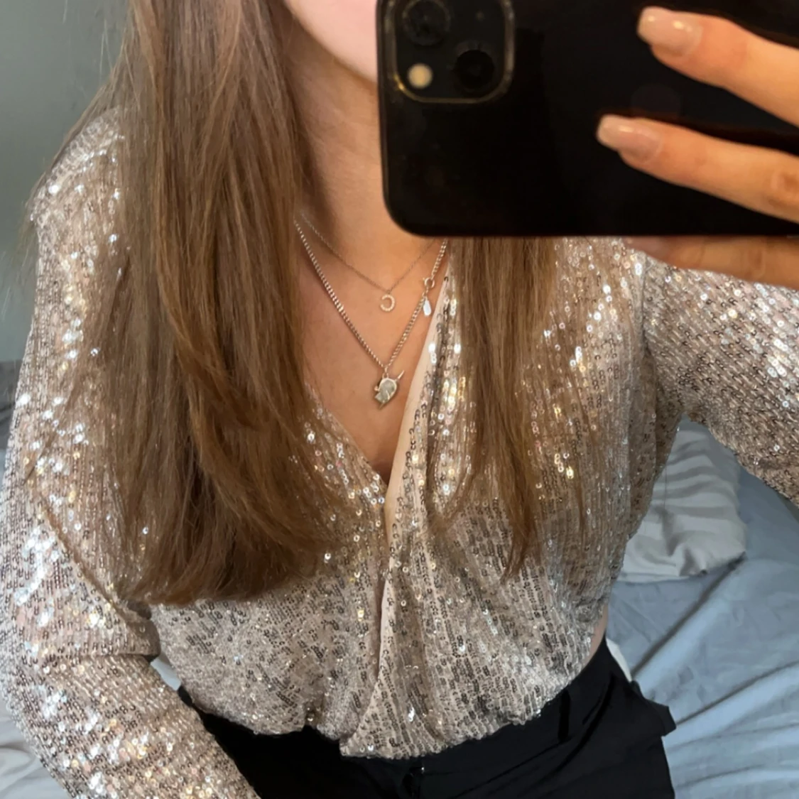 Glitter fest topp❤️‍🔥 - 90