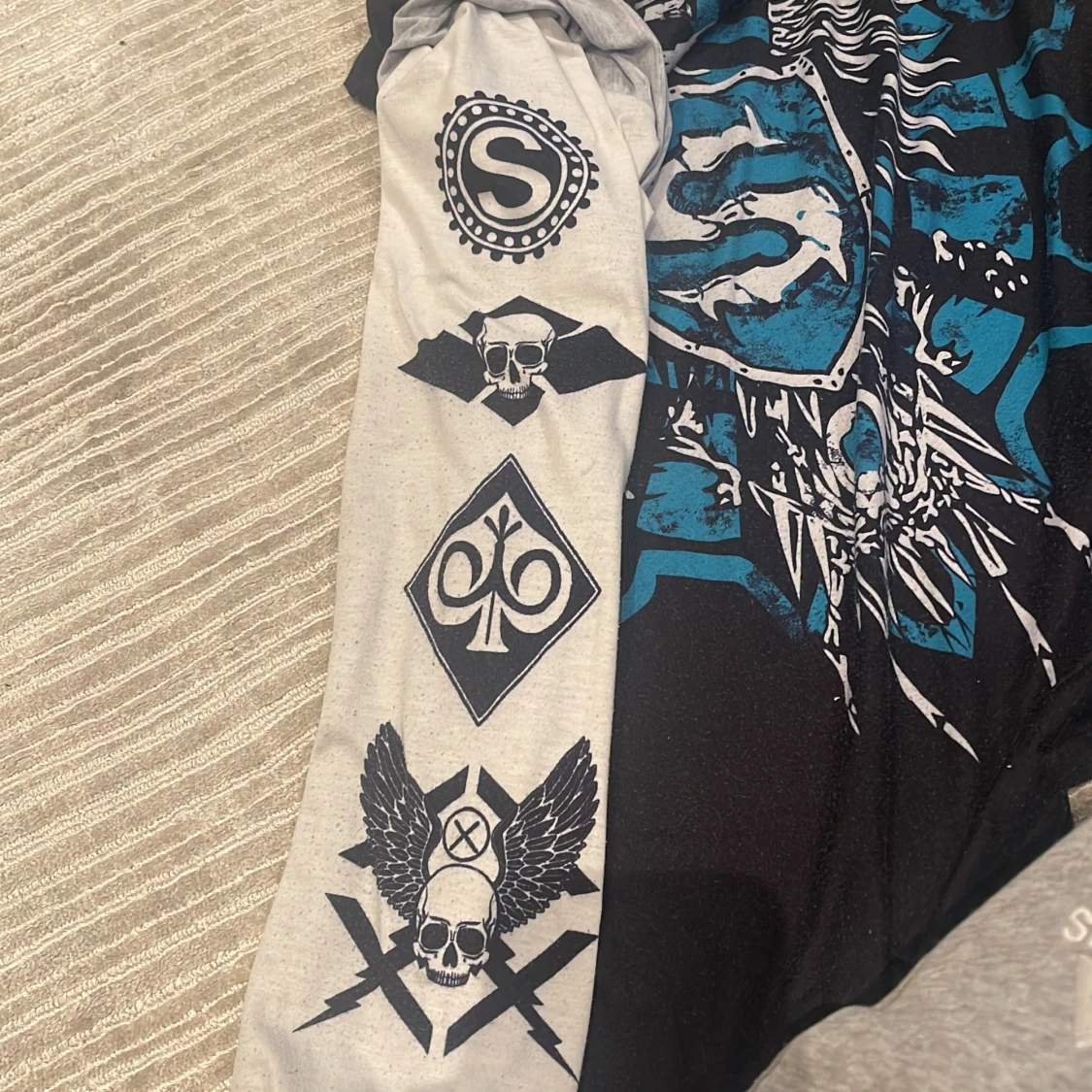 long sleeve fet tröja  - 91