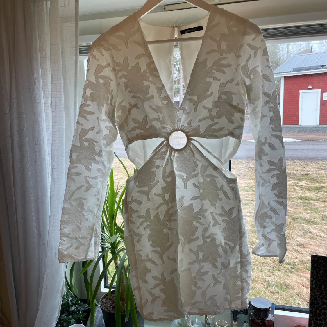 Vit klänning/studentklänning 