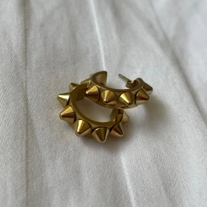 Populära Edblad örhängena - Guldiga nitörhängen från Edblad i bra skick. 