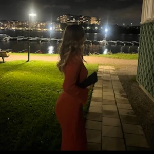 Klänning - Säljer långklänning från Gina perfekt inför hösten! Inga defekter, använd fåtal gånger