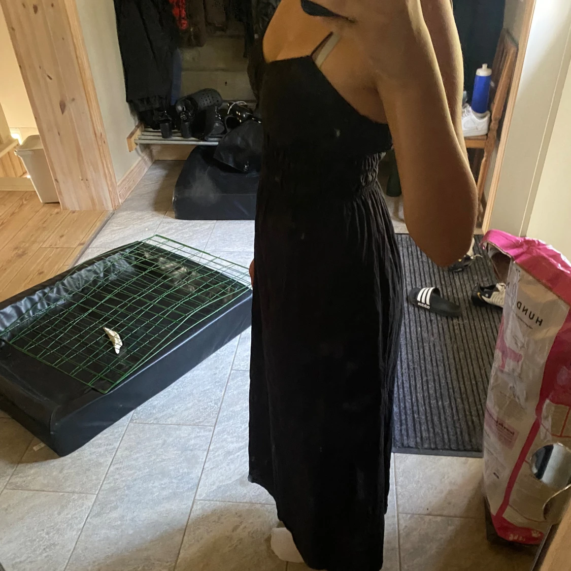 Svart långklänning  - 90