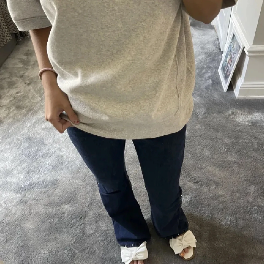 Lågmidjade jeans  - 91