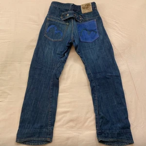 Evisu - Vintage raka evisu byxor, storlek 28