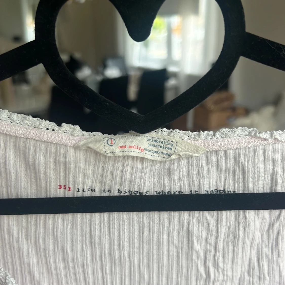 Ljusrosa topp oddmolly  - 92