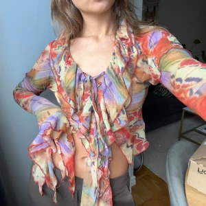 Jaded london topp - Säljer min superfina Jaded London mesh topp. Sparsamt använd så superfint skick🩷