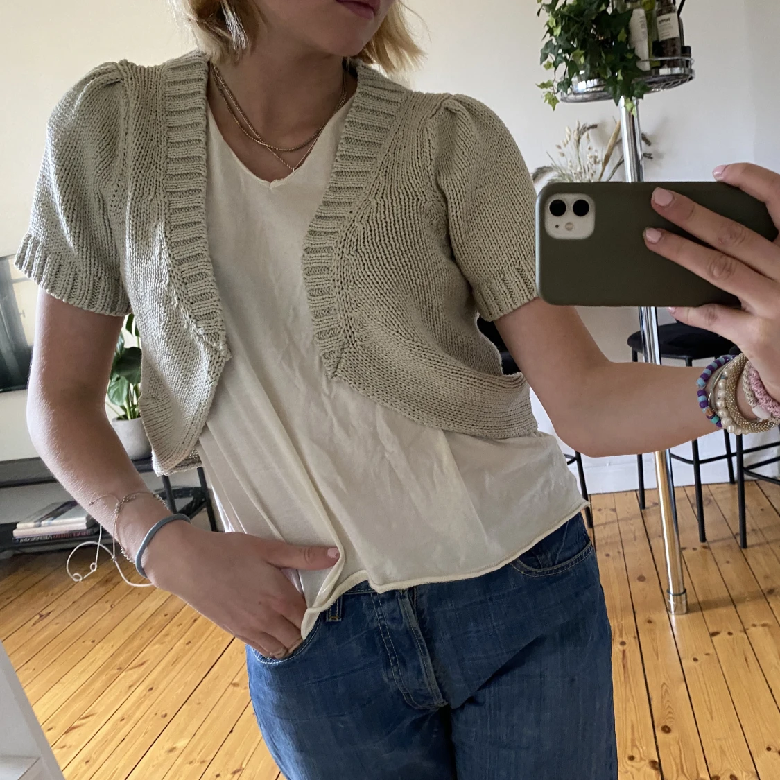 Kortärmad kofta - 91