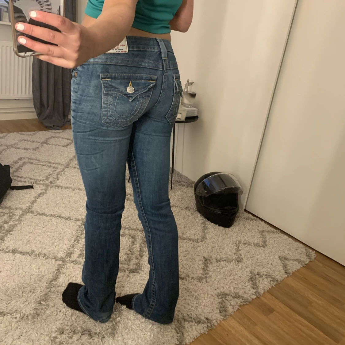 Låg midjade True religion  - 91