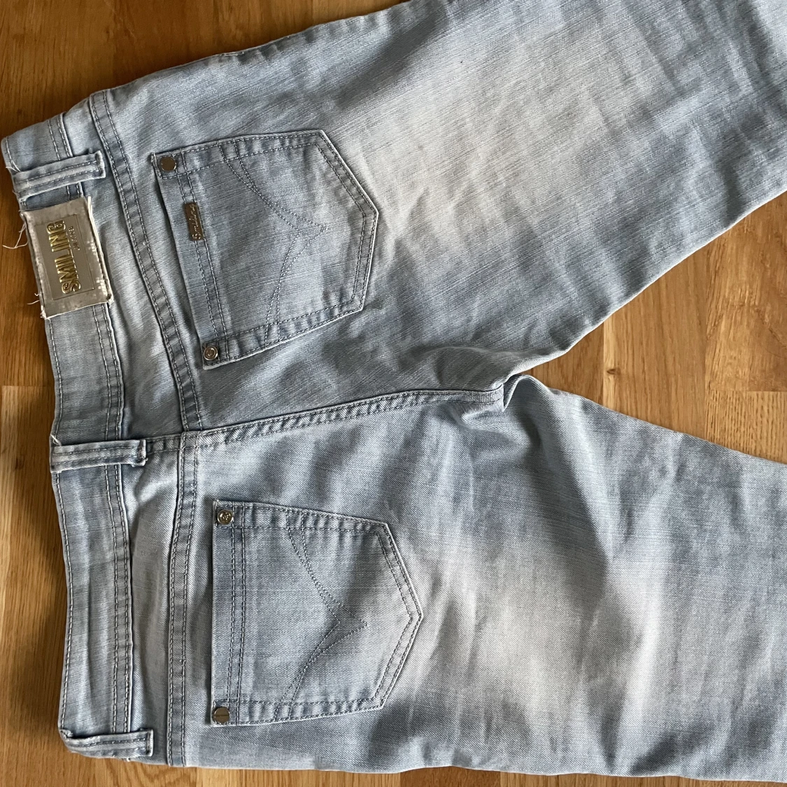 Lågmidjade bootcut jeans - 91