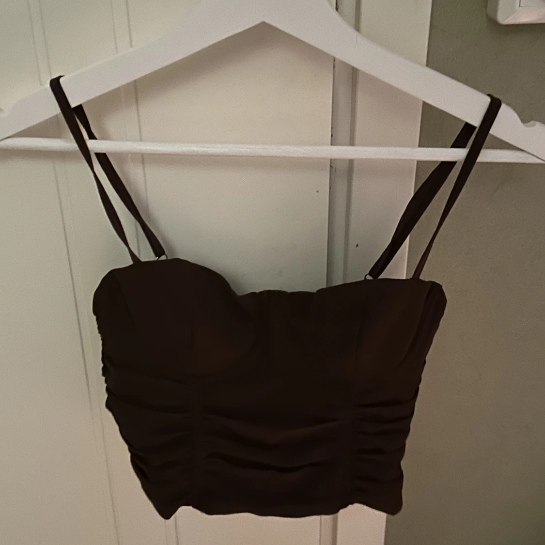 Brun topp från Bershka 