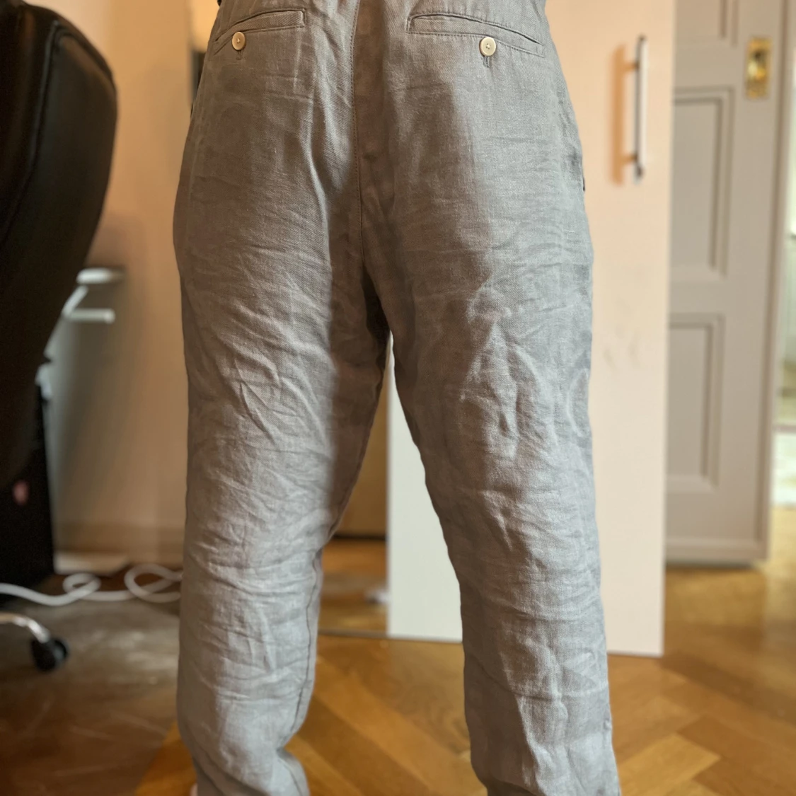 zara linnebyxor  - 91