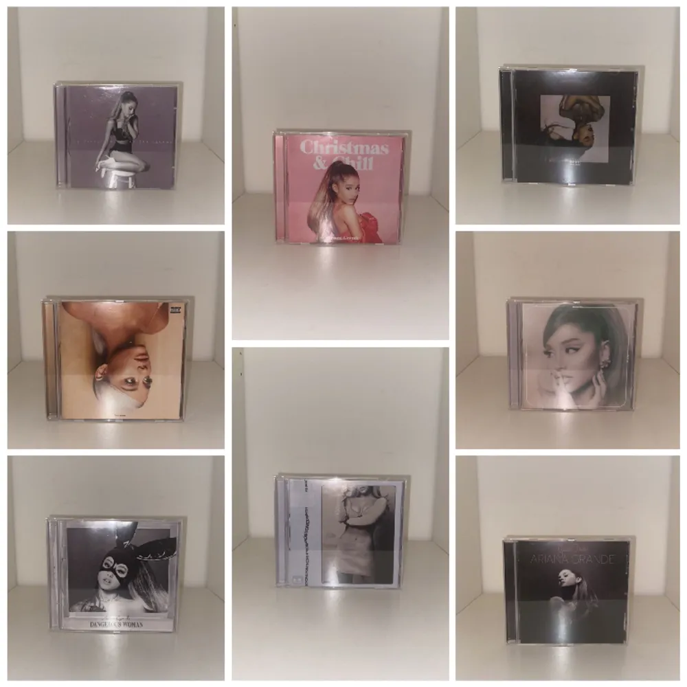 Säljer alla dessa Ariana Grande cds . Övrigt.