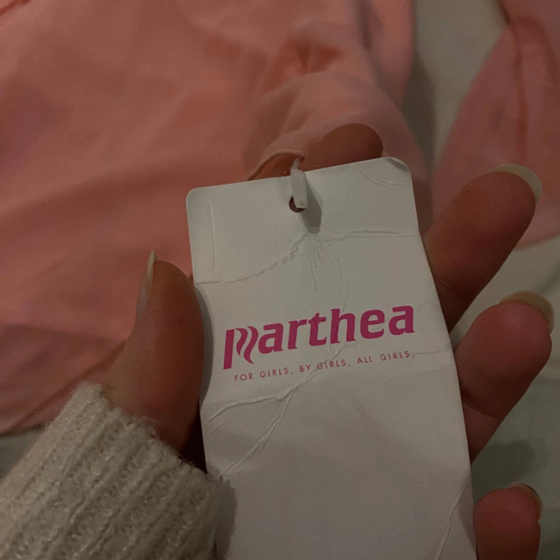 Rosa klänning  - 90