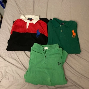 Barnkläder - Säljer nu tre pikéer i barnstorlek Xl! 200 styck 500 för alla tre! Passar perfekt till barn!