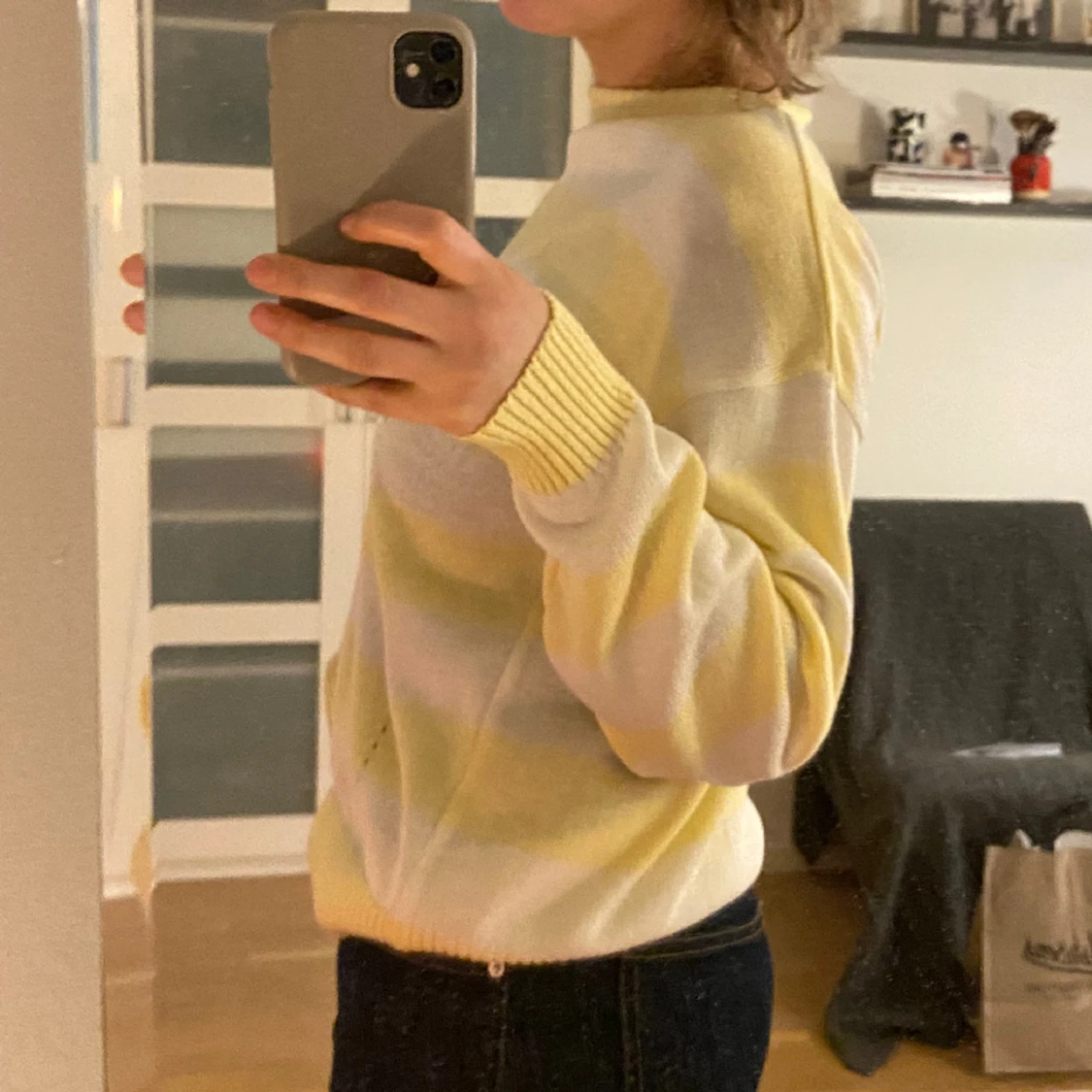 Randig cardigan - 91