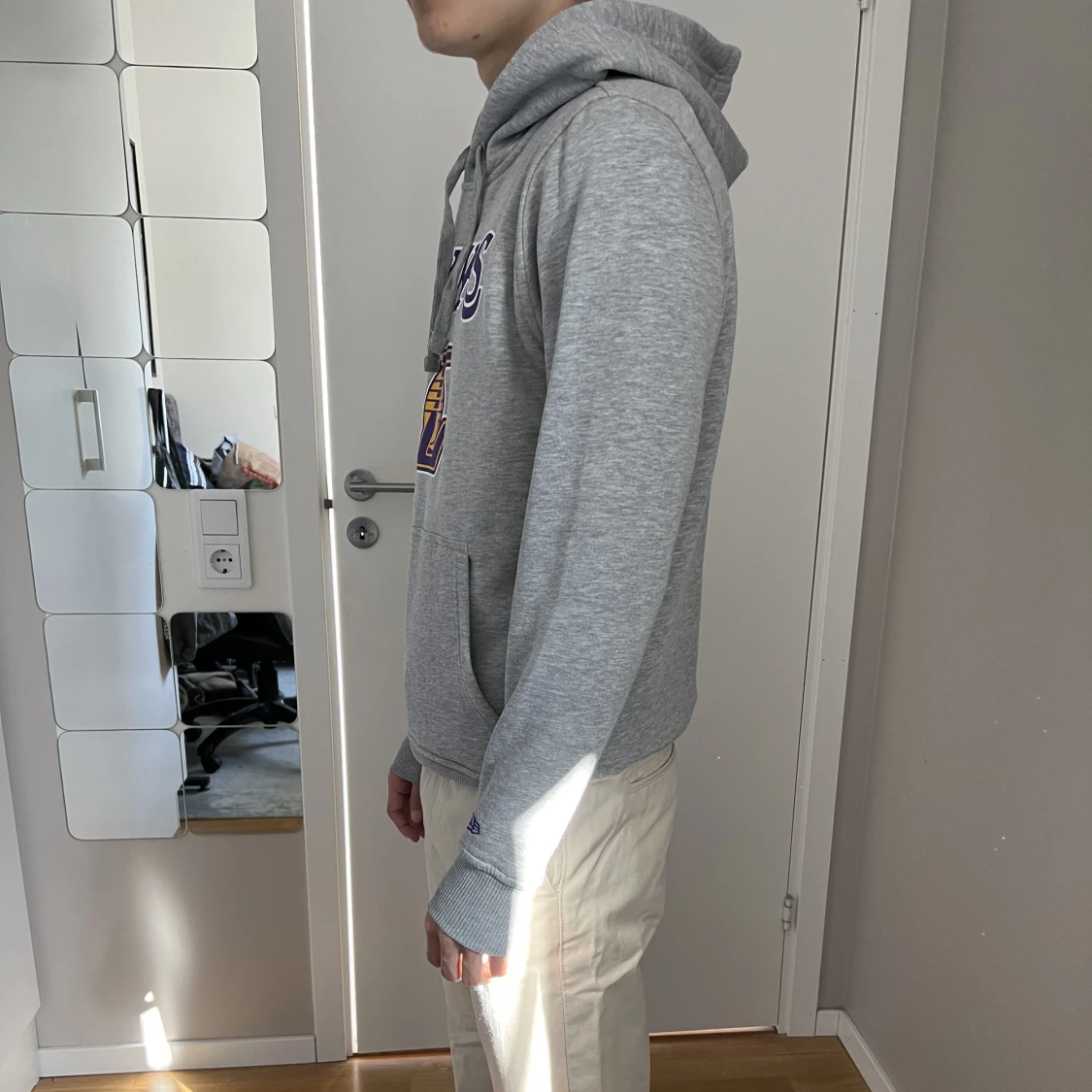 Lakers hoodie grå - 90