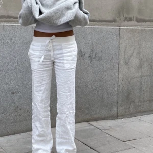 aloba linne byxor - undrar om någon är intresserad av att byta dessa linnebyxor i s till ett part i xs, anars kan jag tänka mig att sälja för bra pris. nyskick 💞