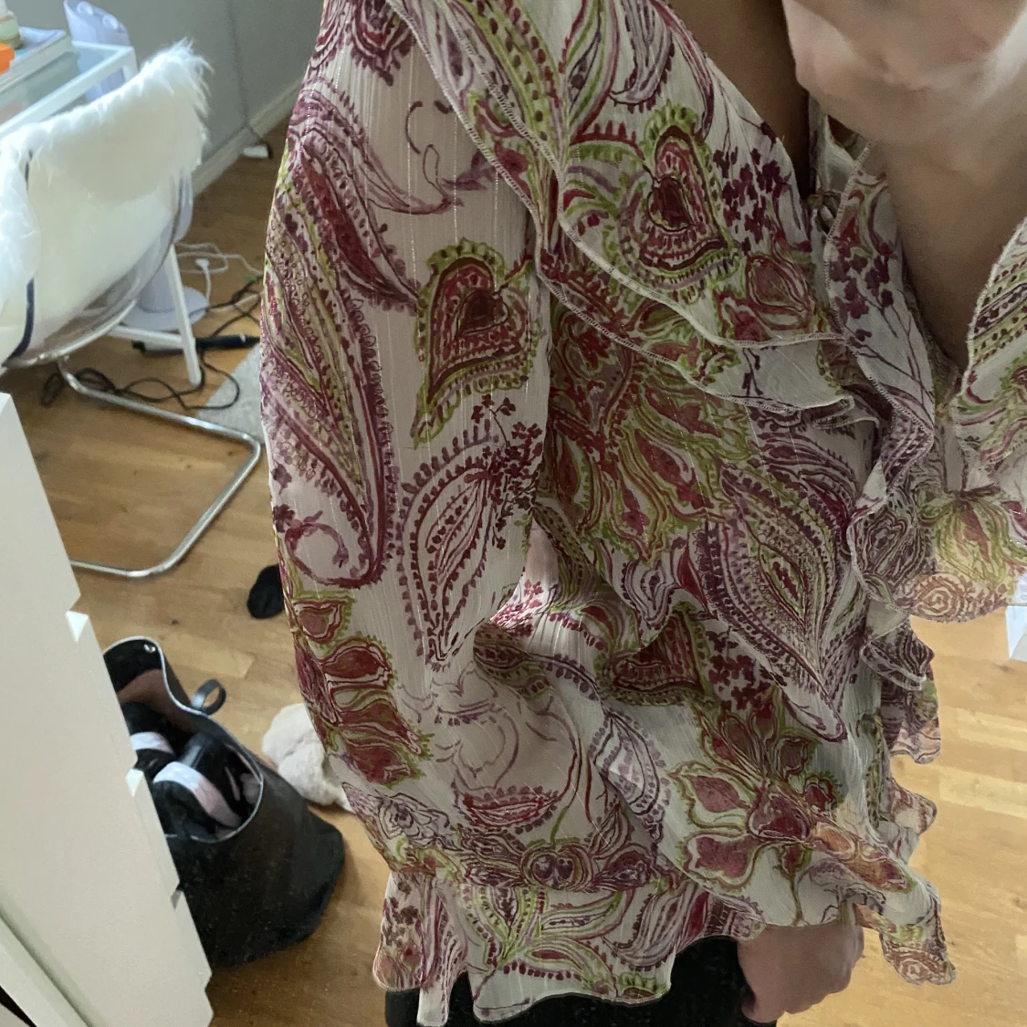 Mönstrad zara blus - 90